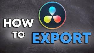 How To Export Video In Davinci Resolve 17 | Davinci Resolve 17 Basic Render Tutorial For Beginners
