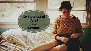 10 maglioni ai ferri gratuiti