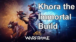 [BUG] Khora Undying Tank Build |Bug in Warframe (FIXED)