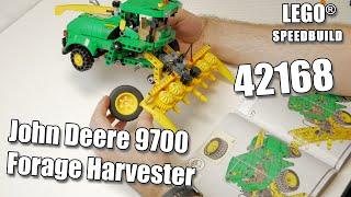 LEGO 42168 Speedbuild | LEGO Technic John Deere 9700 Forage Harvester | Speed Build 42168 LEGO 2024