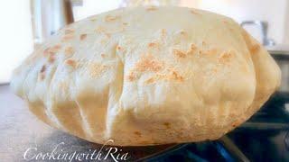 SOFTEST SADA ROTI! - DETAILED Step by Step Instructions.| Only 3 Ingredients!