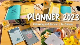 Unboxing and Review Planner 2023 Indonesia | RA Planner Bookstore