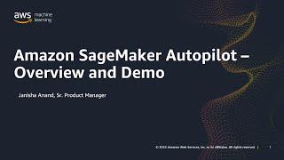 Overview of Amazon SageMaker Autopilot