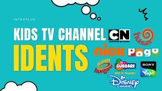 Kids TV Channels Idents || TV Channels Idents || hungama || disney || nick || chutti || @IntroPlus