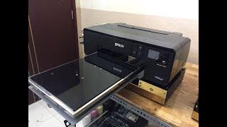 Dtg P607 printing double pass