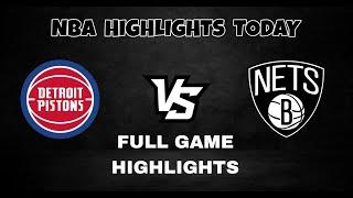 NBA Full Game Highlights | Detroit Pistons vs Brooklyn Nets | DET vs BKN | Jan 26, 2023