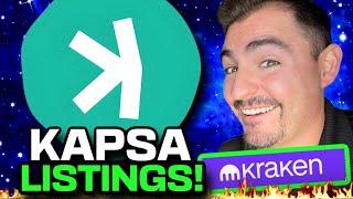 $KAS Listed On Kraken! (Kaspa Price Prediction 2025) Kaspa Crypto News