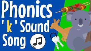 Phonics k Sound Song | k sound | the letter k | consonant k | k song | k | Phonics Resource