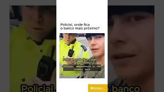 Policial, onde fica o banco mais próximo? #policial #banco #segurança #crime #investigação