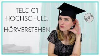 telc Deutsch C1 Hochschule | Hörverstehen