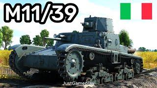 Fiat-Ansaldo M11/39 Italian Light Tank Gameplay | War Thunder