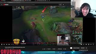 @doublelift Reacts to @Thebausffs 's Sion in KR SoloQueue