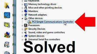 How to Fix PCI Simple Communications Controller Driver Error in Windows 7