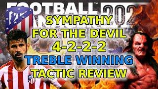 SYMPATHY FOR THE DEVIL | TREBLE | 4-4-2 | Football Manager 2020 tactics | FM20 Tactics | 20.4.1 | FM