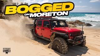 How to Recover a BOGGED 4WD & How NOT to get Stuck! | Moreton Island