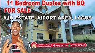 11 Bedroom Duplex with BQ near Ikeja Airport | For Sale Now!