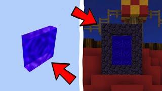 I found nether portal block in blockman go