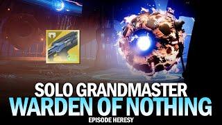 Solo Grandmaster Nightfall This Week (Coldheart Warlock) [Destiny 2 Episode Heresy]