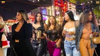  Nightlife in Medellin Colombia 4K - The Most Beautiful Girls