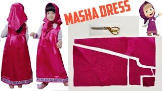 How to Sew a Masha Dress / DIY Cutting & Stitching Masha Dress / DIY Masha Dress Stitching Tutorial