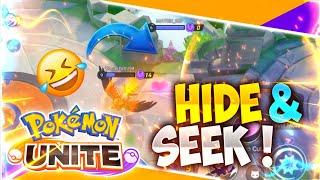 Hide And Seek In Pokemon Unite |Pokemon Unite Hindi Gameplay|