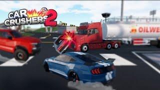 Car Crushers 2 Relistic Car Crashes  #4