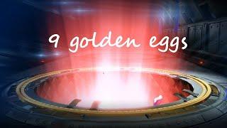 Открыл 9 golden eggs 2020года (золотые яйца) / Рокет лига / Rocket league