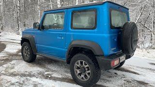 Взял Suzuki Jimny - супер мобиль! Педаль в полу!