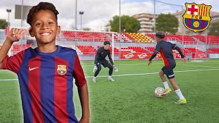 NIÑO DE 12 AÑOS DEL BARÇA ES LA NUEVA PROMESA DE LA MASÍA!