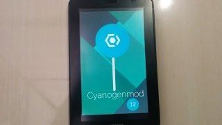 Cyanogenmod 12 Android 5.0 Lollipop on Galaxy Tab 2 7.0 P3100