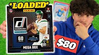 THESE ARE CRAZY LOADED! (2024 Donruss Football Mega Box)