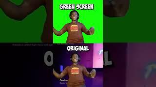 Original VS Green Screen - IShowSpeed Dances “One Kiss”