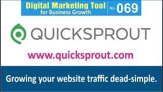 Digital Marketing Tool for Business Growth [069] | Quick Sprout — Make Better Content