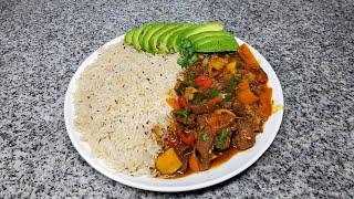 A must try Goat and Pepper stew recipe || Delicious goat stew recipe || How to cook goat meat