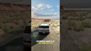 car jump off cliff - BeamNG.drive