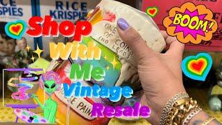 “I Can’t Leave This Here” | SHOP WITH ME | VINTAGE RESALE | VINTAGE TREASURE HUNTING | ANTIQUE MALL