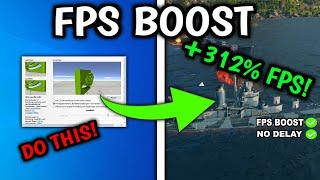 The Ultimate FPS Boost Guide For World of Warships (Easy Steps)