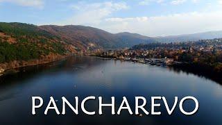 Pancharevo - The scenic lake near Sofia, filmed with a drone