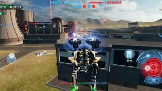 War Robots Ao Jun lvl 10 на Calamity lvl 10