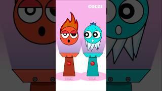 Sprunki OC meets Fire And ICE Phase 4 - Sprunki Incredibox #incredibox #animation #sprunki