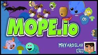 Mope.io-Бета и пчёлки !^_^!