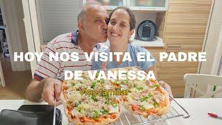  Hoy os enseño la que lían mis hijos a la hora de la comida/riquísimas pizzas/visita sorpresa