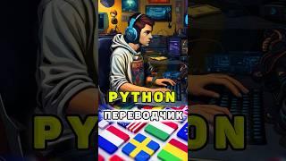 Простой переводчик текста на Python #python #shortsfeed #shorts