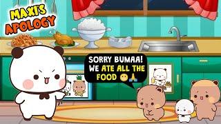 Maxi's Cute Apology to Bumaa | #BDL660 |animation | bubu dudu lublife