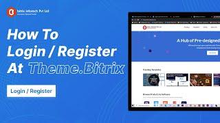 How to create an account on Bitrix Themes | Best premium website templates and UI kits