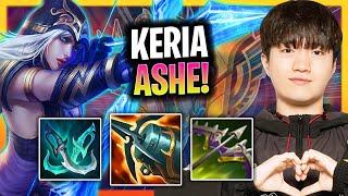 KERIA IS INSANE WITH ASHE! | T1 Keria Plays Ashe Support vs Nautilus!  Season 2024