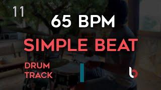 65 BPM Drum Beat - Simple Straight