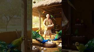 Peacocks CRY for Likes!  Ramu’s Funny Animated Village Adventure
