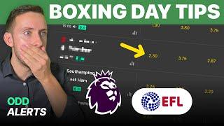 Boxing Day Football Predictions (Premier League + EFL Betting Tips)