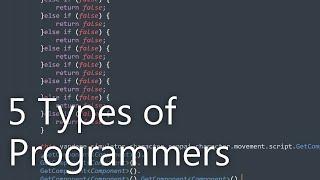 5 Types Of Programmers